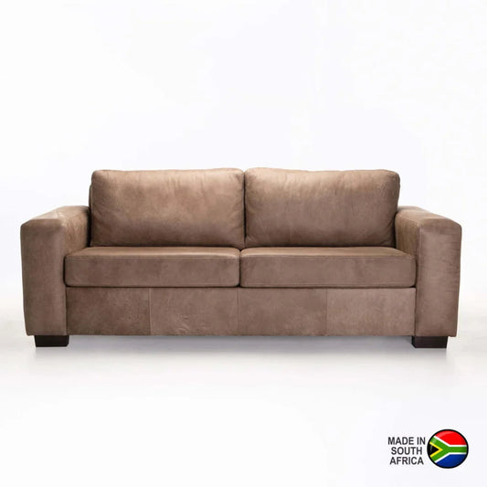 Antonio Genuine Leather 3 Seater Couch