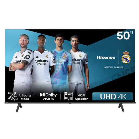 Hisense 50" A6N 4K Smart UHD TV with HDR & Dolby Vision
Hisense