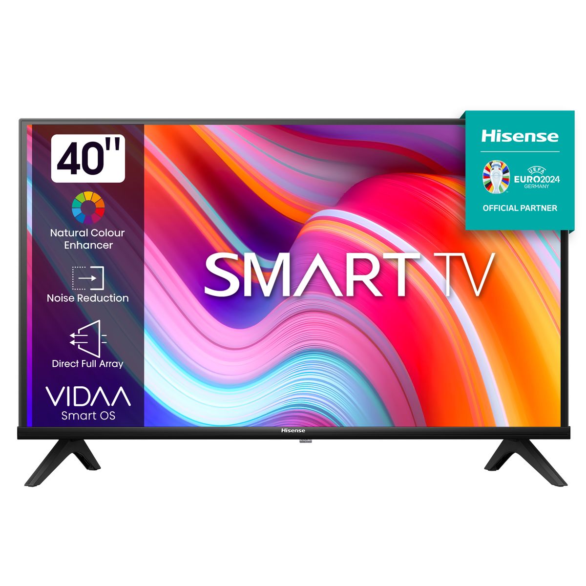 Hisense 40" A4K Full HD Smart LED TV with Dolby Digital & Digital Tuner