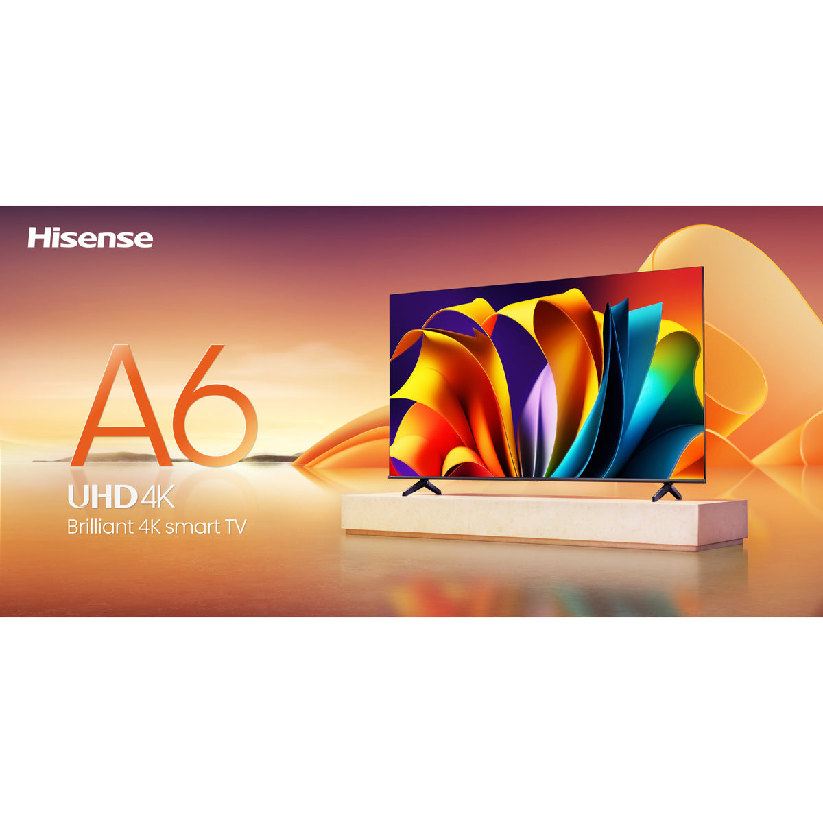 Hisense 58" A6N 4K UHD Smart TV with HDR & Dolby Vision